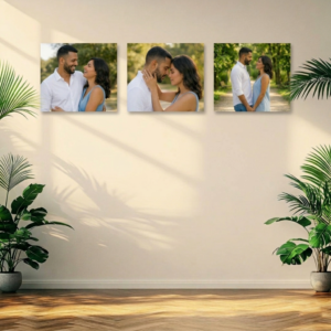 Kit 3 Quadros Quadrados (20 x 20 cm)